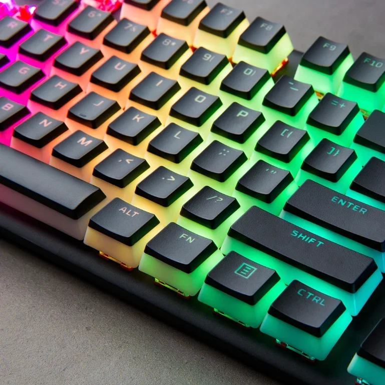 104 keys with Special Key OEM Profile Pudding Crystal Keycaps for Mechanical Keyboard
104 keys with Special Key OEM Profile Pudding Crystal Keycaps for Mechanical Keyboard