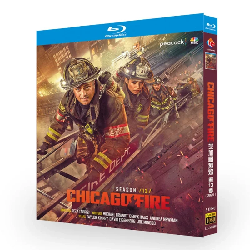 Чикаго Файр: 13-й сезон 2024 года, Blu-ray диск
Чикаго Файр: 13-й сезон 2024 года, Blu-ray диск
