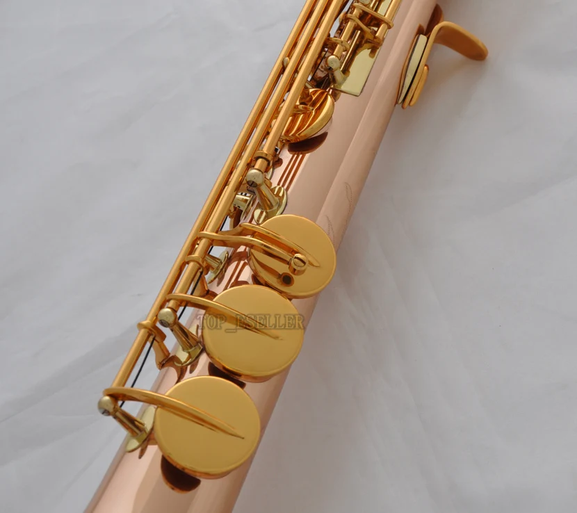 Professional Rose Brass Neck Built-in Soprano Saxophone High F# G Key Sax Newest 2025
Professional Rose Brass Neck Built-in Soprano Saxophone High F# G Key Sax Newest 2025