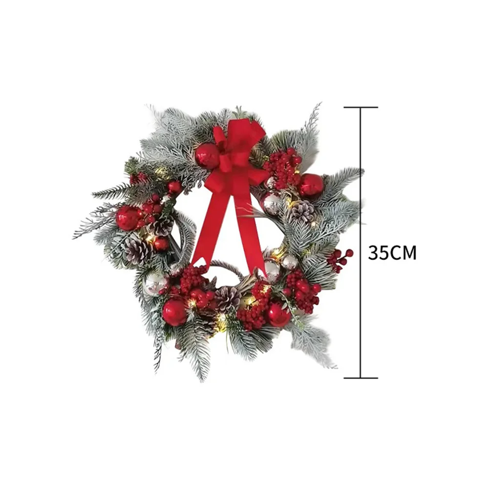Indoor And Outdoor Decoration Silver Snowflake Wreath Weather Resistant Holiday Decoration Festive Wall Display
Indoor And Outdoor Decoration Silver Snowflake Wreath Weather Resistant Holiday Decoration Festive Wall Display