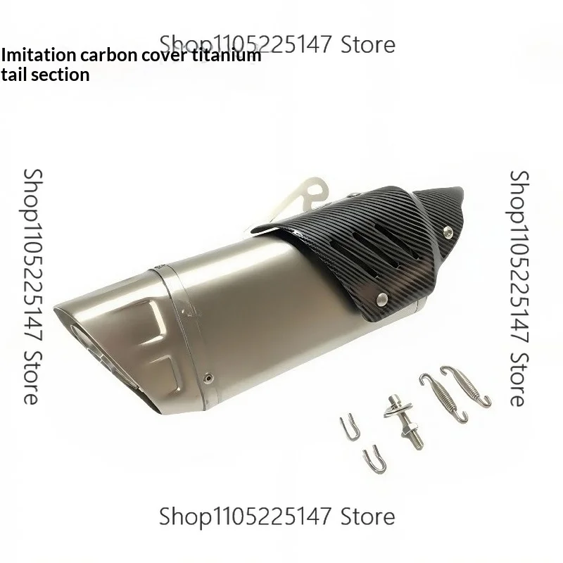 Suitable for spring breeze 450SR triangular Scorpio oblique four corners exhaust pipe Kawasaki middle tail section
Suitable for spring breeze 450SR triangular Scorpio oblique four corners exhaust pipe Kawasaki middle tail section