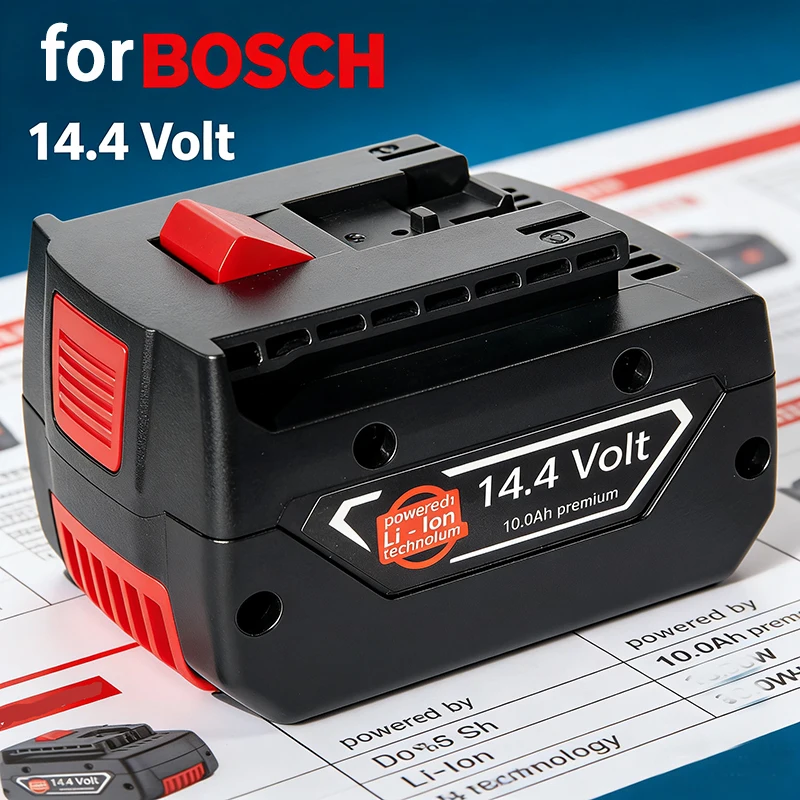 1/2/3pcs Charger Set For Bosch 14.4V10.0Ah Lithium Battery Replacement battery replacement for Bosch 14.4V power tools
1/2/3pcs Charger Set For Bosch 14.4V10.0Ah Lithium Battery Replacement battery replacement for Bosch 14.4V power tools