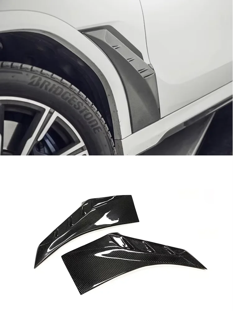 2PCS For BMW X6 G06 M Sport L Style 2020 2021 2022 Carbon Fiber Car Front Bumper Side Fender Air Vent Covers Trims Body kit
2PCS For BMW X6 G06 M Sport L Style 2020 2021 2022 Carbon Fiber Car Front Bumper Side Fender Air Vent Covers Trims Body kit