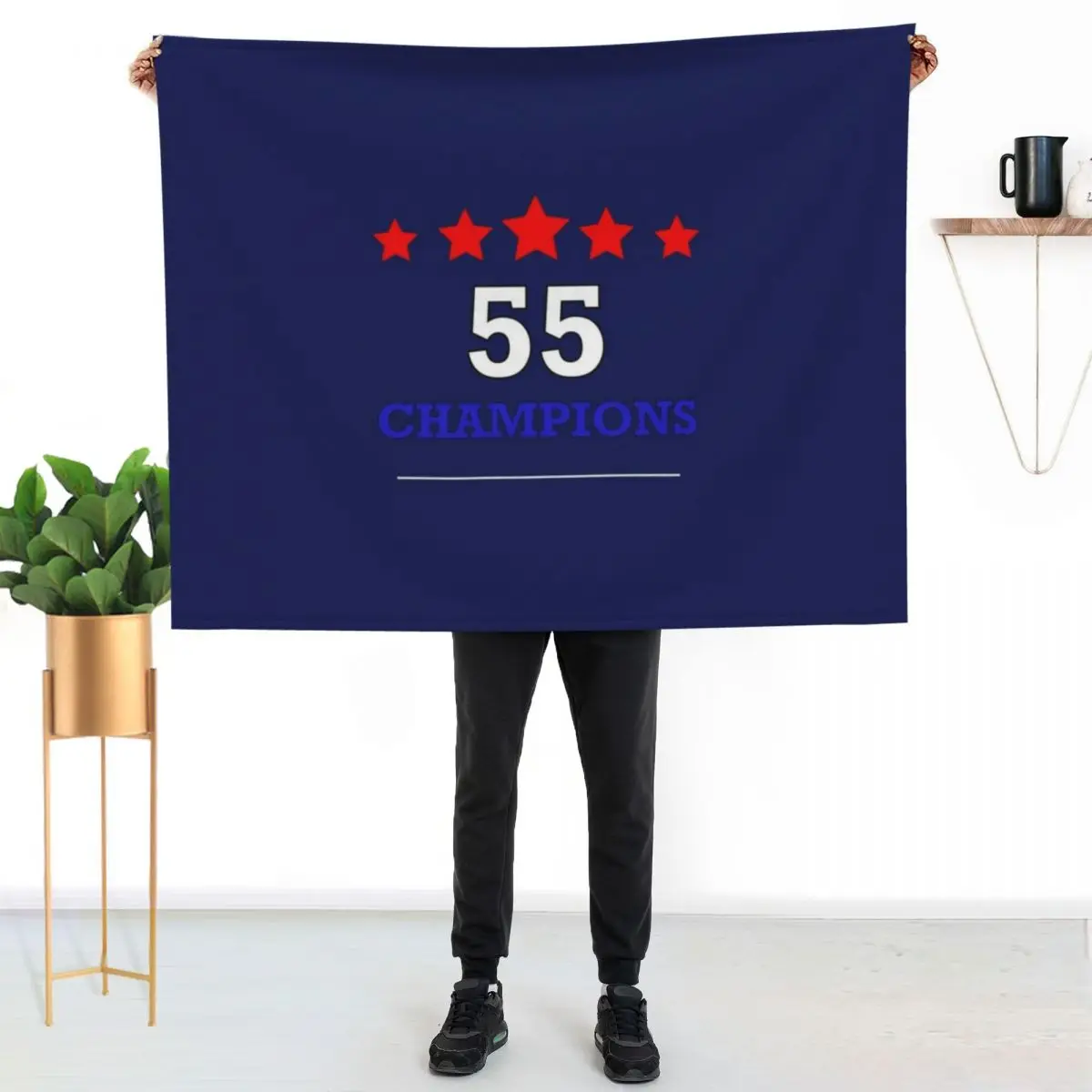Rangers 55 Champions Throw Over Cover Throw Blanket Long Lasting Soft Plush Blanket for Daily Use
Rangers 55 Champions Throw Over Cover Throw Blanket Long Lasting Soft Plush Blanket for Daily Use