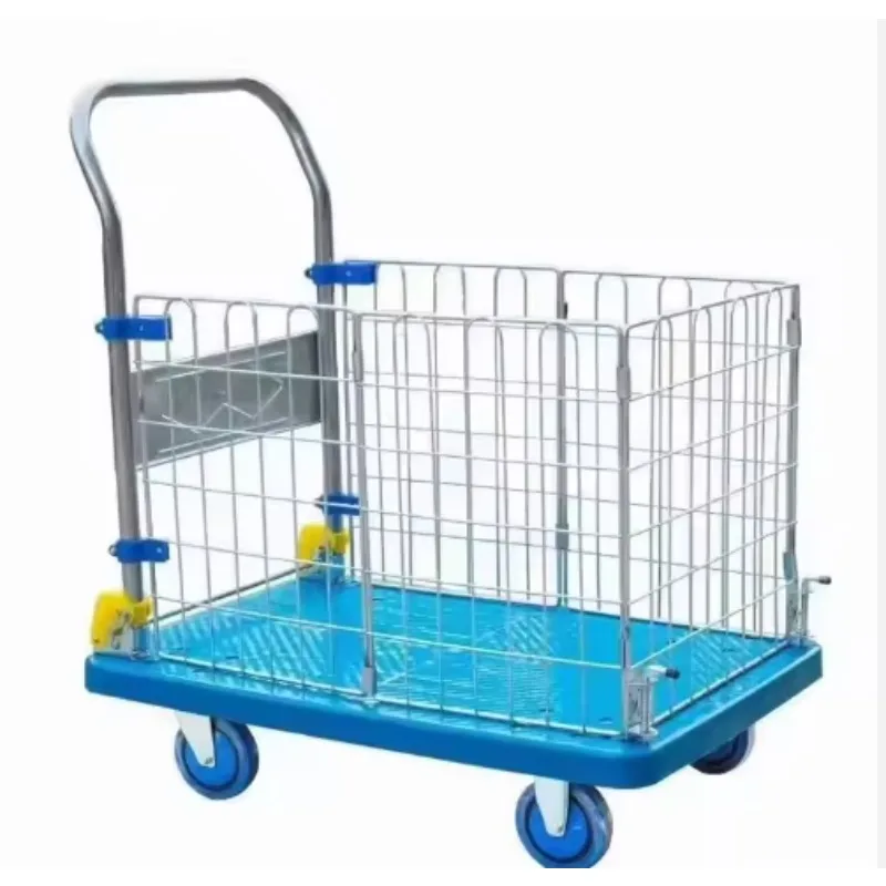 Heavy Duty Capacity Foldable 350kg Push Cart Dolly 360 Degree Swivel Wheels Portable Handcart Plastic Platform OEM Metal
Heavy Duty Capacity Foldable 350kg Push Cart Dolly 360 Degree Swivel Wheels Portable Handcart Plastic Platform OEM Metal