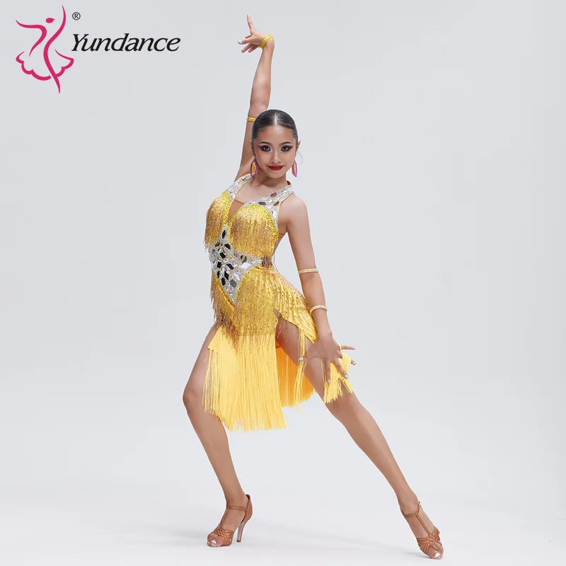 L-24061 Latin Dance Dress Competition Dress Costume Skirt Performing Rhinestones Adult Children Dress Various Color
L-24061 Latin Dance Dress Competition Dress Costume Skirt Performing Rhinestones Adult Children Dress Various Color