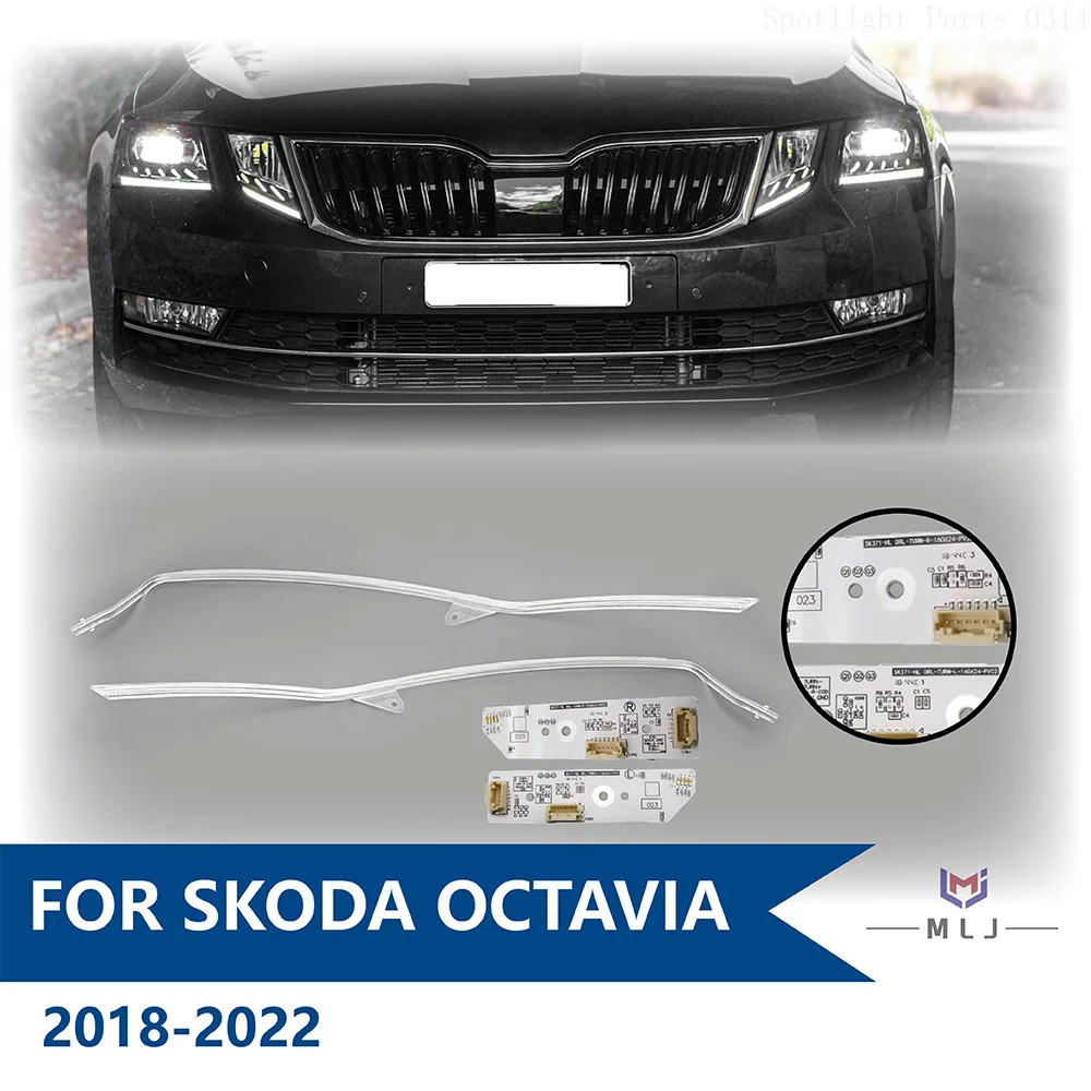 For Skoda Octavia 2018-2022 DRL CHIP Turn Signal Module Boards White Light Ballast Strip DRL Light Guide Strip Car Accessories
For Skoda Octavia 2018-2022 DRL CHIP Turn Signal Module Boards White Light Ballast Strip DRL Light Guide Strip Car Accessories