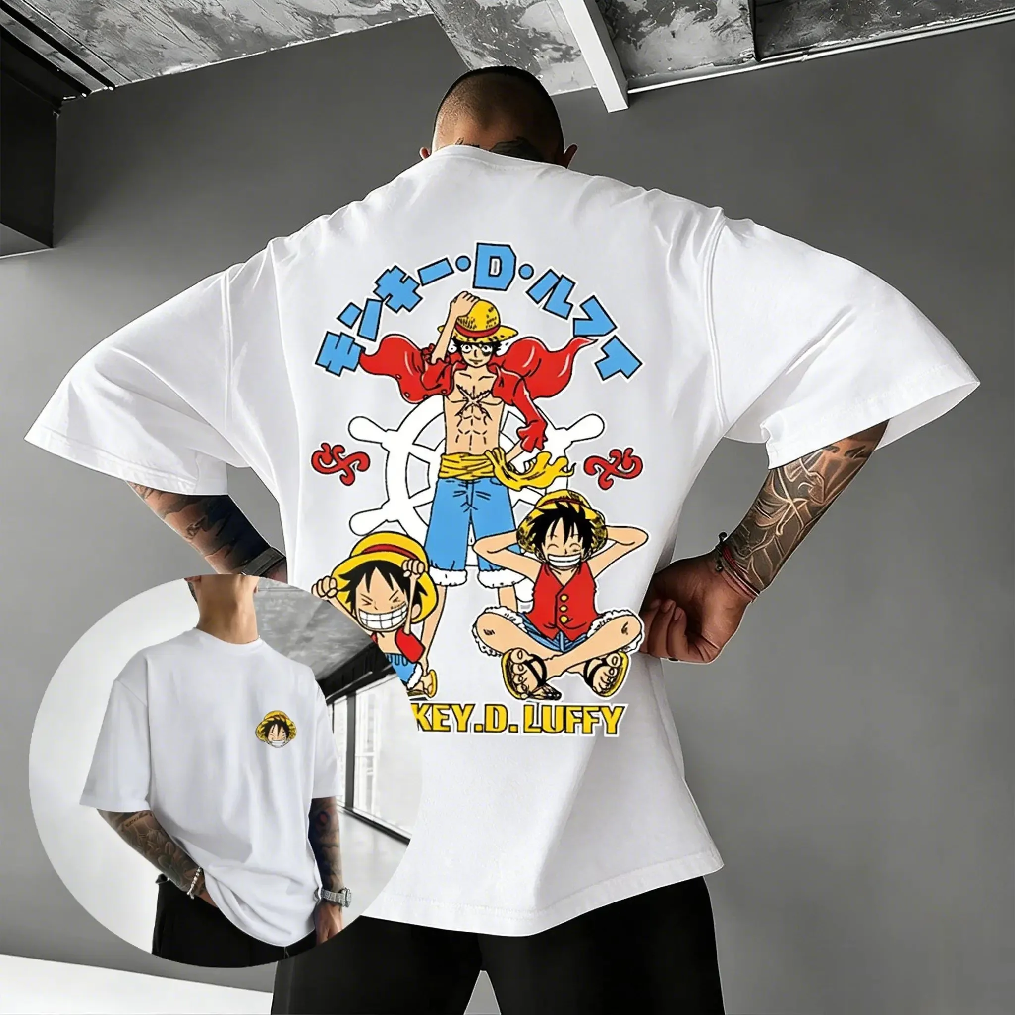 2026 New One Piece Monkey D Luffy Anime T Shirt Men Women Short Sleeve Summer Y2k Tops Graphic Print Streetwear Casual Tee
2026 New One Piece Monkey D Luffy Anime T Shirt Men Women Short Sleeve Summer Y2k Tops Graphic Print Streetwear Casual Tee