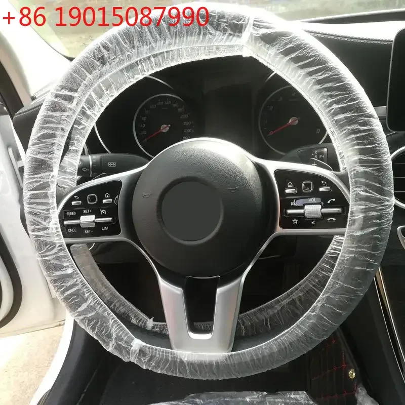 100 Pcs Universally Vehicle Car Disposable Plastic Steering Wheel Protector Cover Waterproof For Car Interior Accessories
100 Pcs Universally Vehicle Car Disposable Plastic Steering Wheel Protector Cover Waterproof For Car Interior Accessories