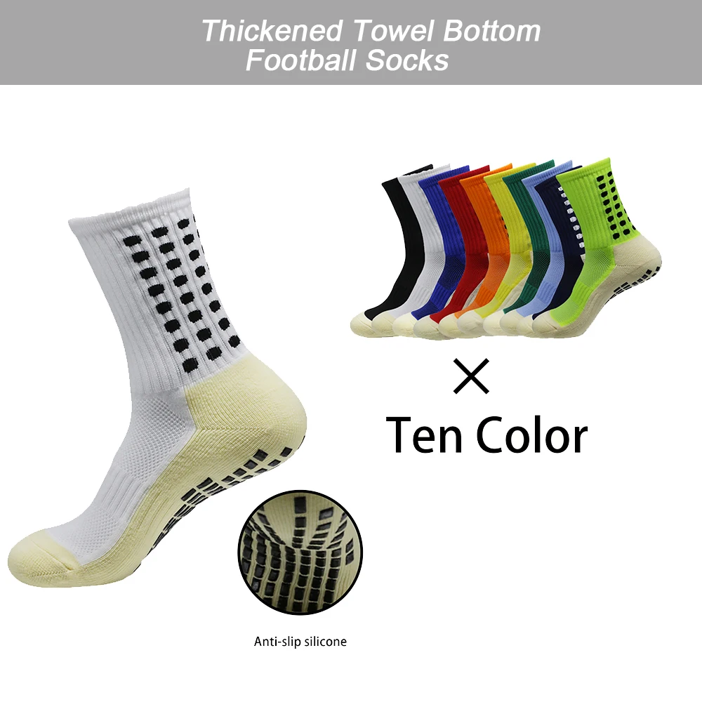 10 Pair Non-slip Clamping Football Socks Sports Socks Breathable Wear-resistant Tennis Socks Mountaineering Socks Riding Socks
10 Pair Non-slip Clamping Football Socks Sports Socks Breathable Wear-resistant Tennis Socks Mountaineering Socks Riding Socks