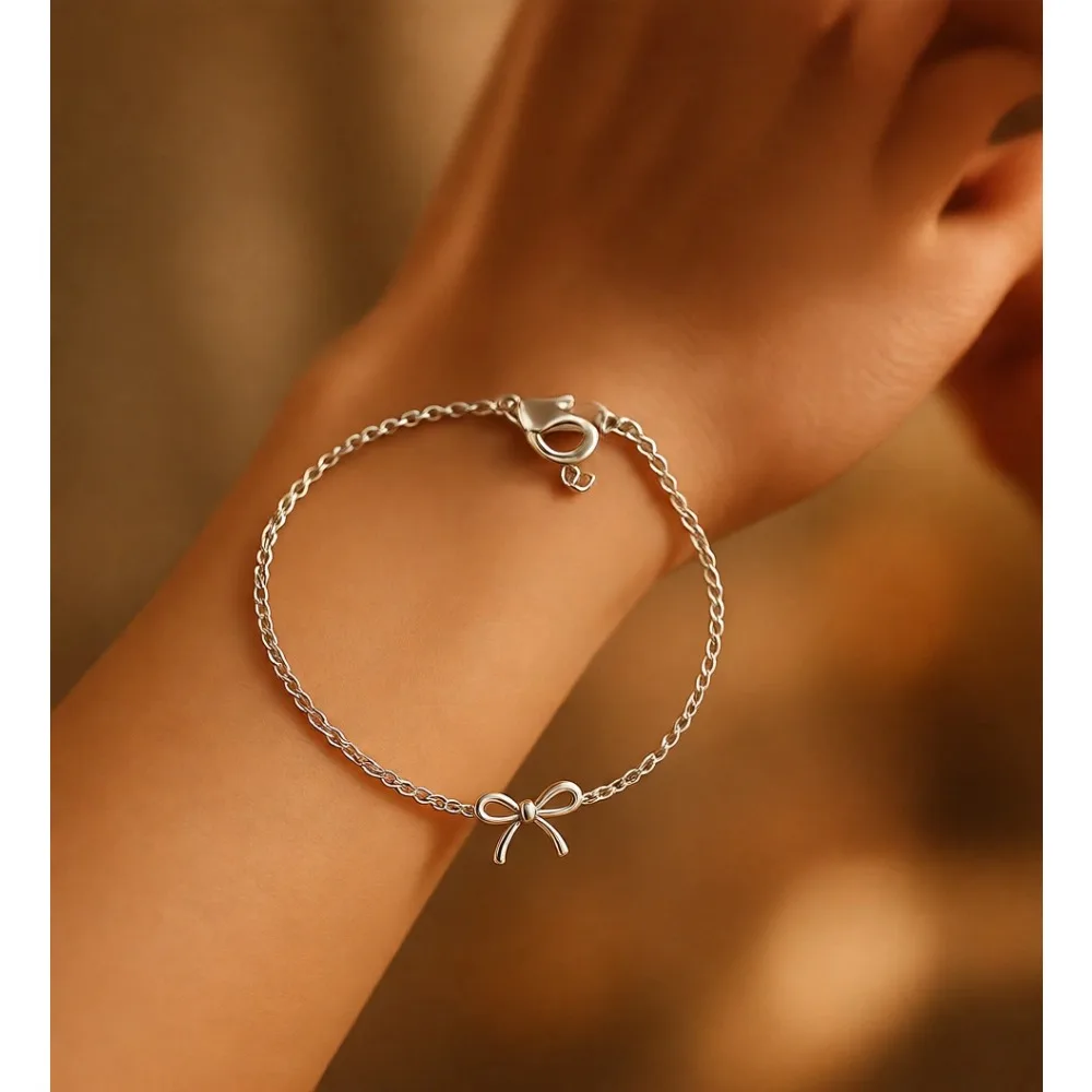 Изящный водонепроницаемый браслет с бантом, регулируемая цепочка, подарок для женщин, девушек, мам, на праздник
Изящный водонепроницаемый браслет с бантом, регулируемая цепочка, подарок для женщин, девушек, мам, на праздник