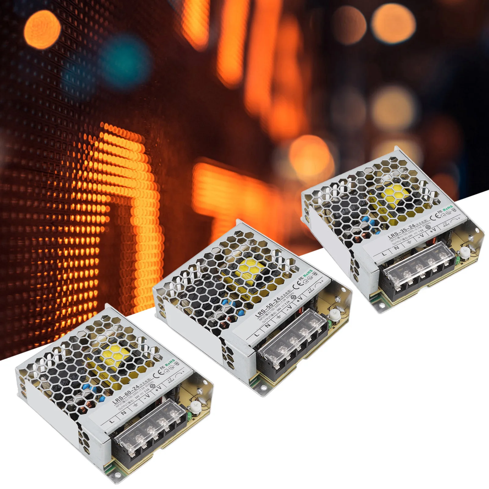 24V Power Supply Adapter 24V Switching Power Supply Regulated Switching Power Supply for LED Light
24V Power Supply Adapter 24V Switching Power Supply Regulated Switching Power Supply for LED Light