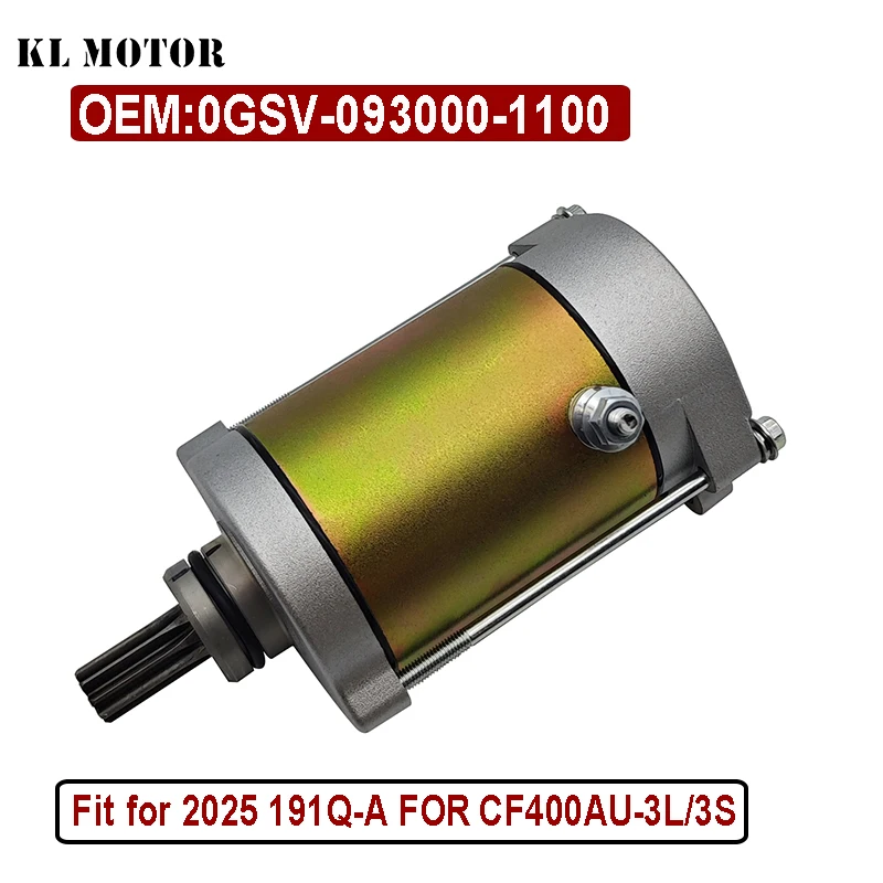 Starter Motor for CF 400 450 X450 500S CF500AU-7S 520 X520 X5HO 500HO 550 X550 600 Touring 625 Gladiator 0GSV-093000-1100
Starter Motor for CF 400 450 X450 500S CF500AU-7S 520 X520 X5HO 500HO 550 X550 600 Touring 625 Gladiator 0GSV-093000-1100