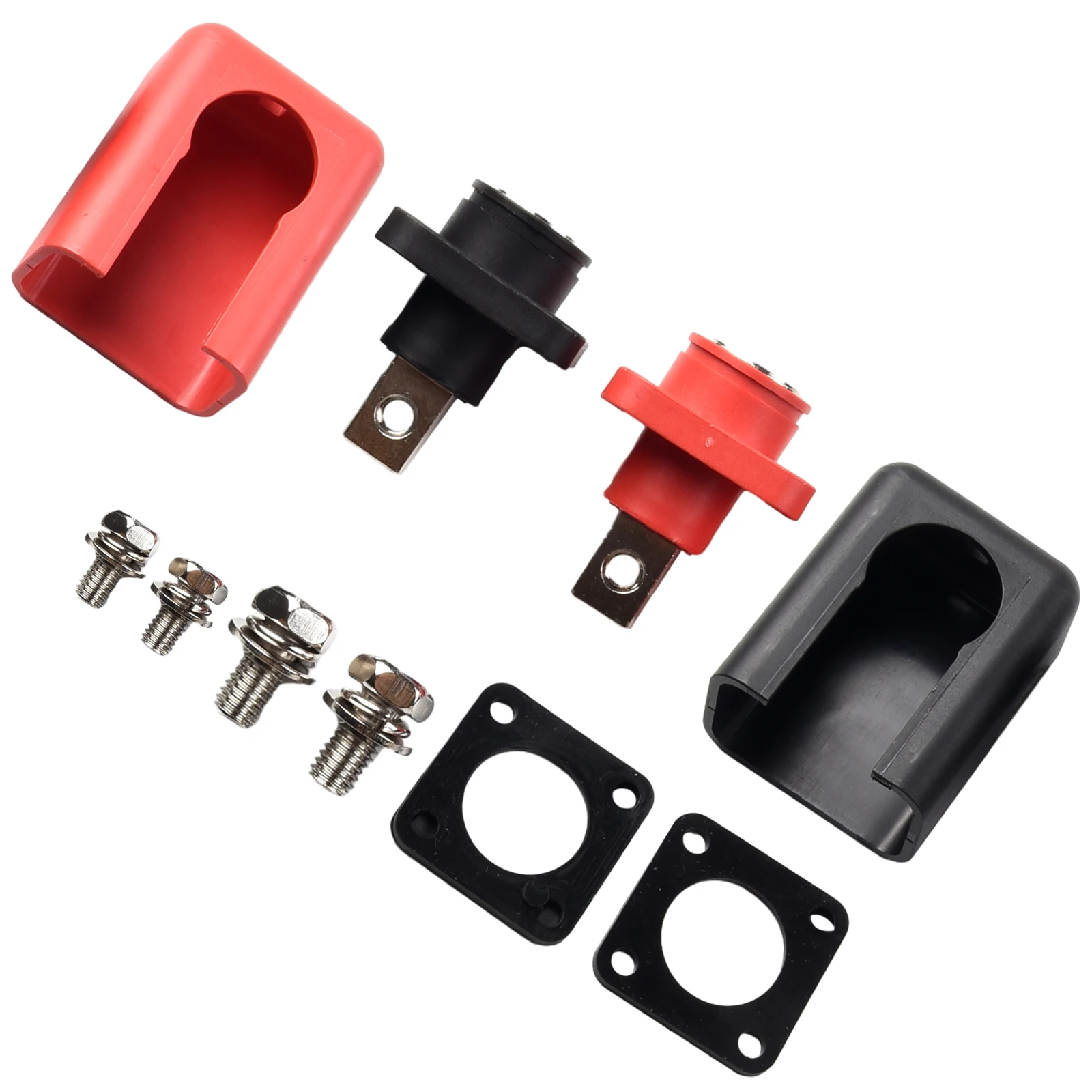 Terminal Battery Connector Lithium Terminal Blocks 150A Battery Storage Cabinet Black Red High-current Accessories
Terminal Battery Connector Lithium Terminal Blocks 150A Battery Storage Cabinet Black Red High-current Accessories