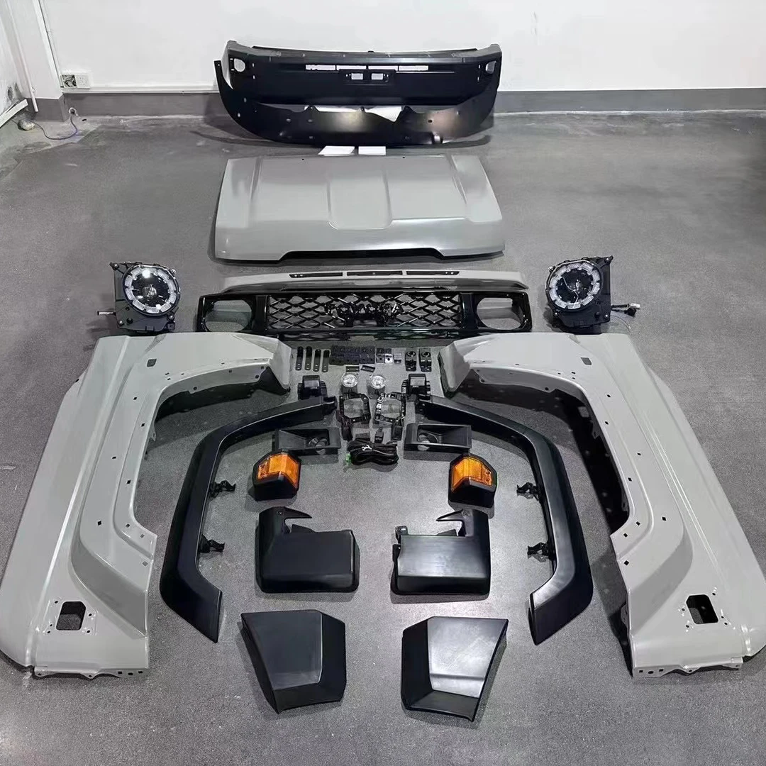 Upgraded Body Kits for Land Cruiser 76 LC79 LC78 LC76 HZJ76 07-23 Upgrade to Land Cruiser 2024 New Design Accessories
Upgraded Body Kits for Land Cruiser 76 LC79 LC78 LC76 HZJ76 07-23 Upgrade to Land Cruiser 2024 New Design Accessories