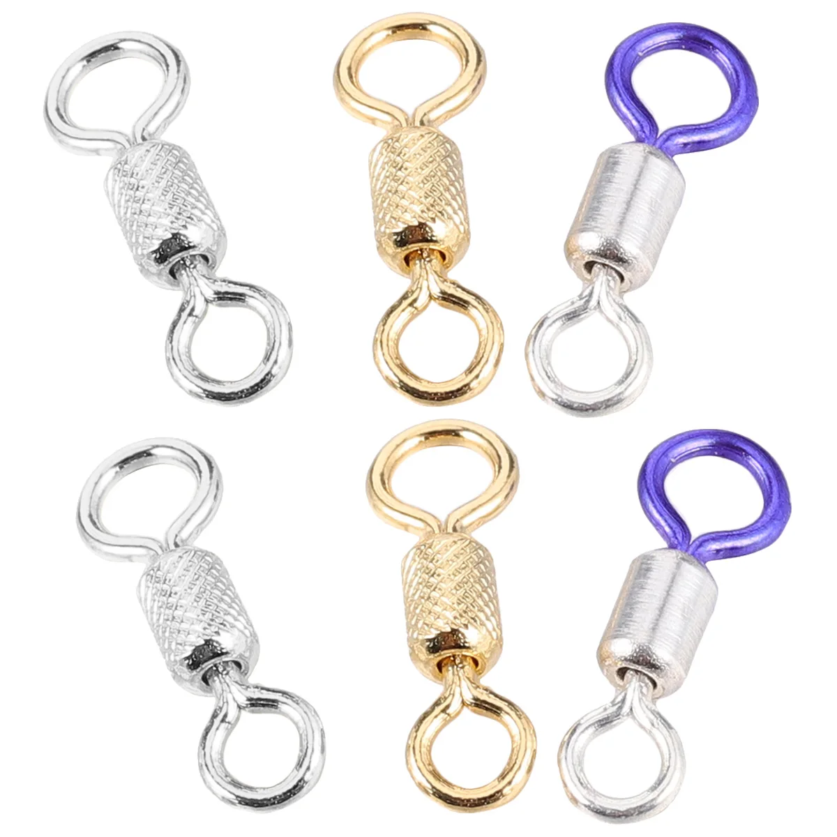 90pcs 3 Boxes 90 Pieces Ball Bearing Swivels Stainless Steel Fishing Connector Barrel Swivel Solid Welded Ring Sea Fishing Tools
90pcs 3 Boxes 90 Pieces Ball Bearing Swivels Stainless Steel Fishing Connector Barrel Swivel Solid Welded Ring Sea Fishing Tools