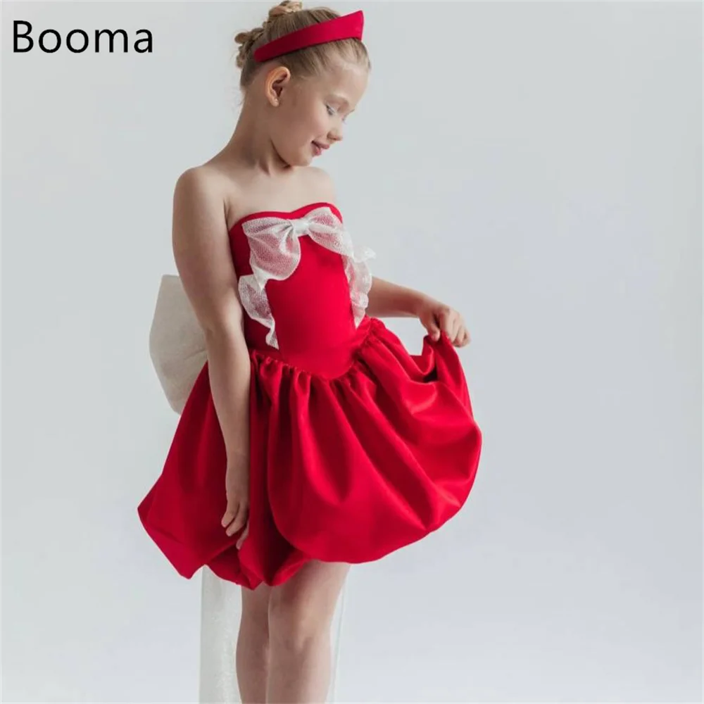 Booma A-Line Red Bow Lace Baby Girl's Dresses Wedding Party Dress for Kids Flowers Girls Prom Gowns Customized 2025
Booma A-Line Red Bow Lace Baby Girl's Dresses Wedding Party Dress for Kids Flowers Girls Prom Gowns Customized 2025