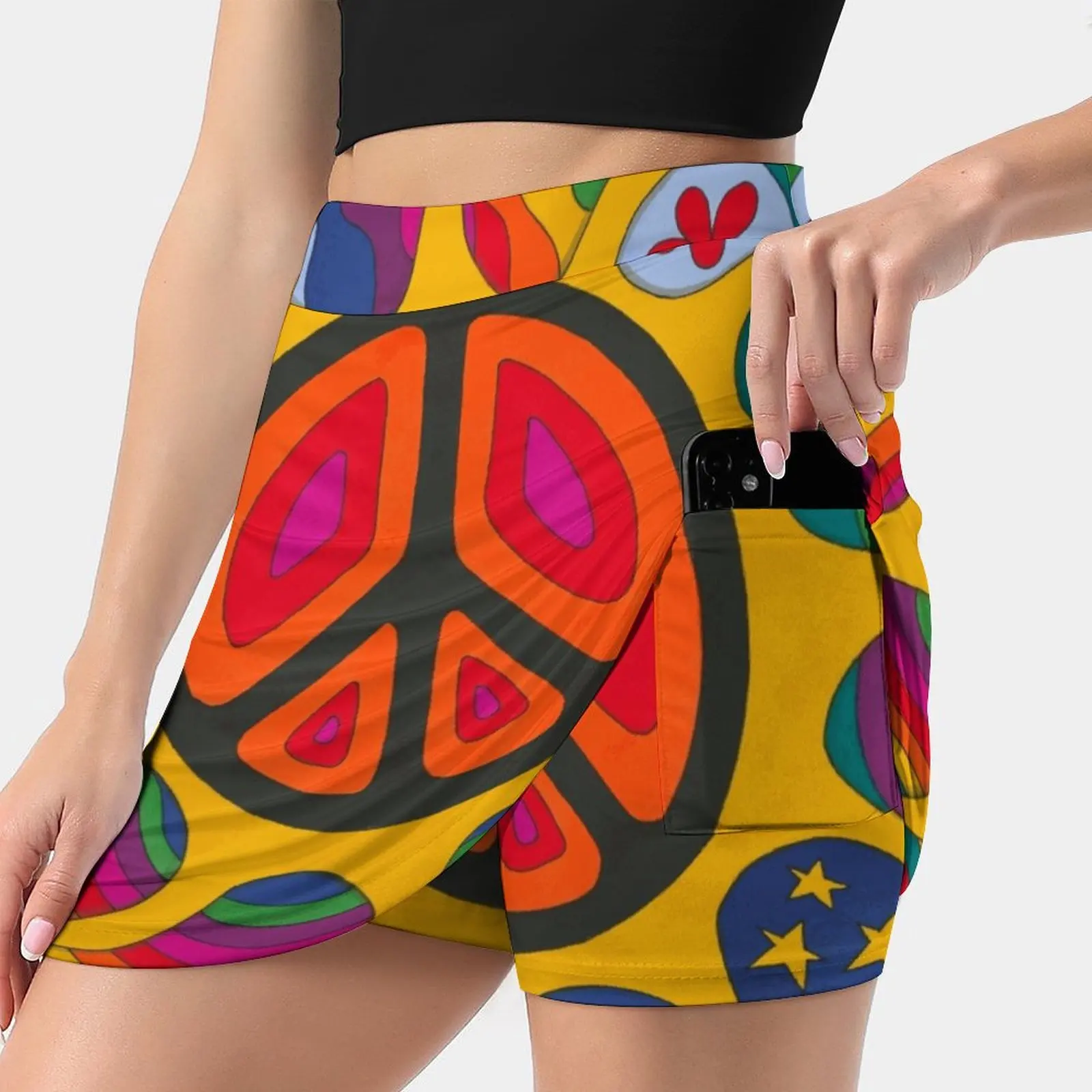 Psychedelic Flaming Peace Skirts Woman Fashion 2022 Pant Skirt Mini Skirts Office Short Skirt Peace Psychedelic Love Rainbow
Psychedelic Flaming Peace Skirts Woman Fashion 2022 Pant Skirt Mini Skirts Office Short Skirt Peace Psychedelic Love Rainbow