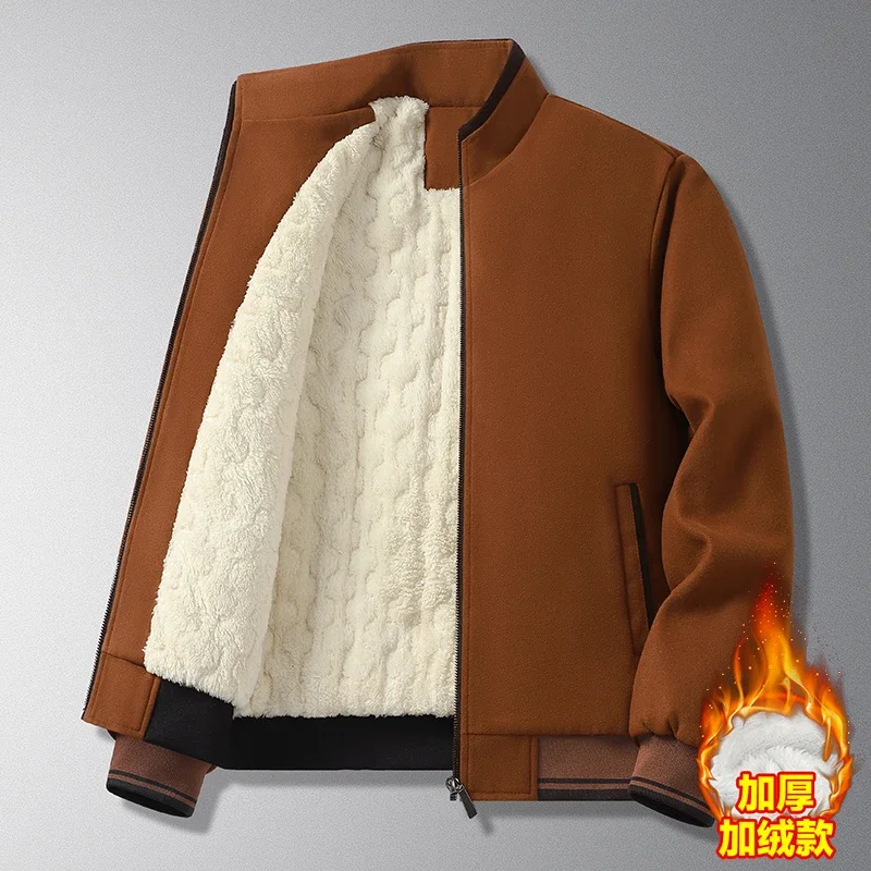 Autumn And Winter Fashion Men Baseball Jacket Plus Fleece Thickened Warm Jacket Coats American Pilot Jacket Casual Cotton Jacket
Autumn And Winter Fashion Men Baseball Jacket Plus Fleece Thickened Warm Jacket Coats American Pilot Jacket Casual Cotton Jacket