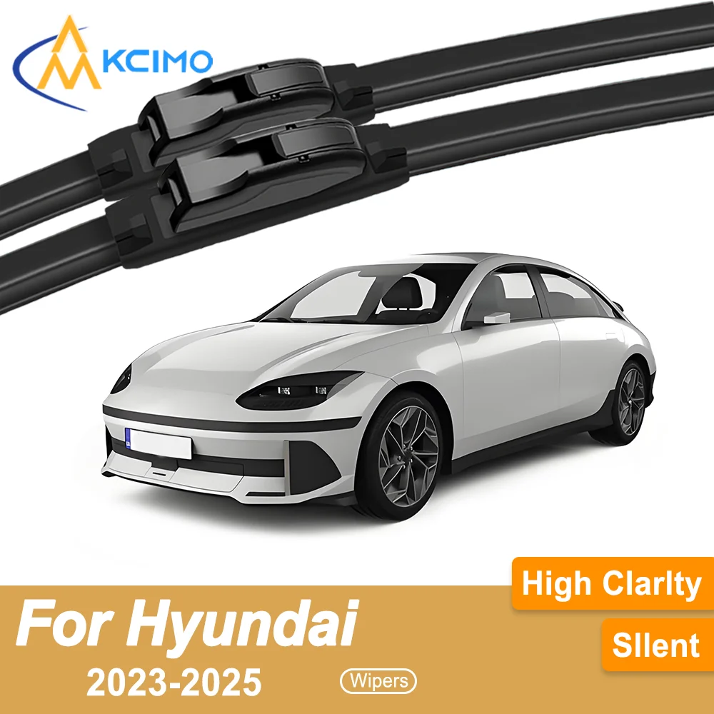 Premium Rubber Durable Silent All-Weather Windshield Wiper Blades 2pcs for Hyundai Ioniq 6 CE 2023-2025 Front Wiper Blades Set 
Premium Rubber Durable Silent All-Weather Windshield Wiper Blades 2pcs for Hyundai Ioniq 6 CE 2023-2025 Front Wiper Blades Set