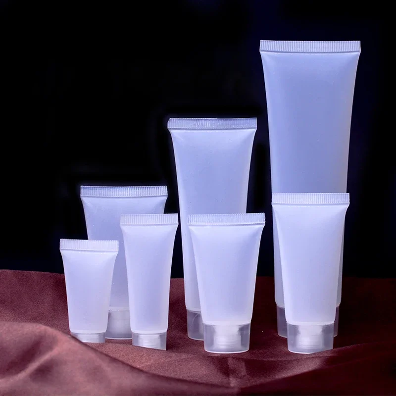 50Pcs 5/10/15/20/30/50/100ml Empty Plastic Refillable Tube Squeeze Cosmetic Cream Lotion Travel Bottle Portable Travel Tubes
50Pcs 5/10/15/20/30/50/100ml Empty Plastic Refillable Tube Squeeze Cosmetic Cream Lotion Travel Bottle Portable Travel Tubes