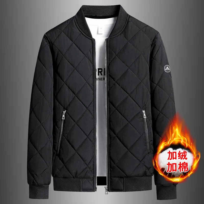 Men's Winter Cotton-Padded Jacket Casual Fleece Warm Baseball Style Plus-Size Top for Autumn And Winter
Men's Winter Cotton-Padded Jacket Casual Fleece Warm Baseball Style Plus-Size Top for Autumn And Winter