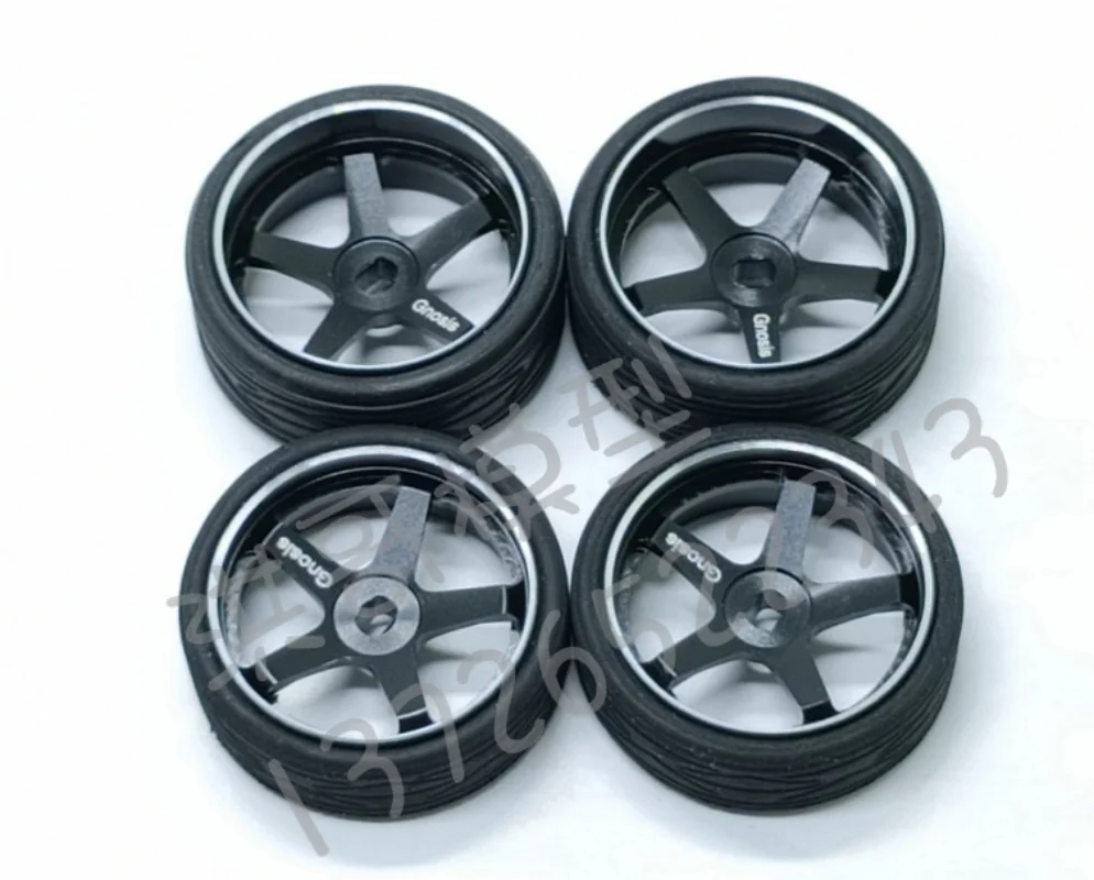 Racing Tires with Metal Large Wheel Hubs for RC 1/28 Mini Drift Cars: MINI - Q, MINI - Z, MINI - D, DRZ, WLtoys Compatible
Racing Tires with Metal Large Wheel Hubs for RC 1/28 Mini Drift Cars: MINI - Q, MINI - Z, MINI - D, DRZ, WLtoys Compatible