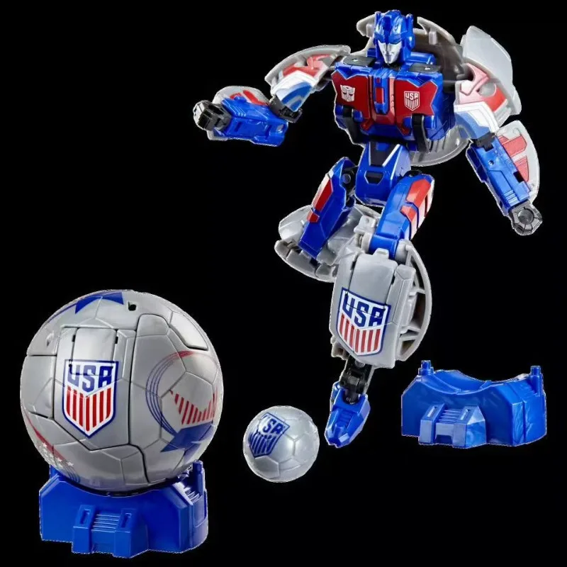 Original Hasbro Transformers BREAKAWAY United States Soccer Federation and World Cup Co-branded Action Toy Figure Collection
Original Hasbro Transformers BREAKAWAY United States Soccer Federation and World Cup Co-branded Action Toy Figure Collection