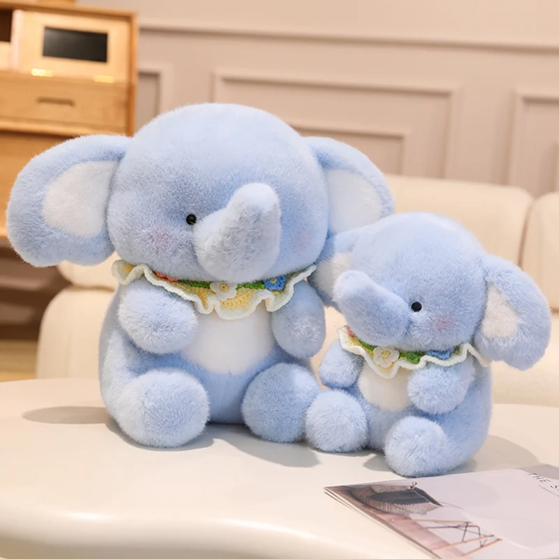 Cute Elephant with Bib Plush Toy Cartoon Stuffed Animals Plushies Doll Soft Peluches Toys for Girls Gift Room Decor
Cute Elephant with Bib Plush Toy Cartoon Stuffed Animals Plushies Doll Soft Peluches Toys for Girls Gift Room Decor