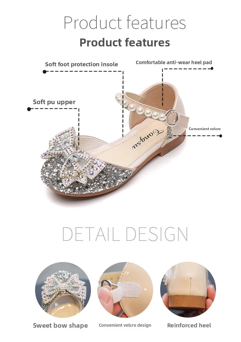 2026 new girls single shoes fashion soft flats bag head sandals dance shoes princess shoes crystal girls sandals kids shoes
2026 new girls single shoes fashion soft flats bag head sandals dance shoes princess shoes crystal girls sandals kids shoes