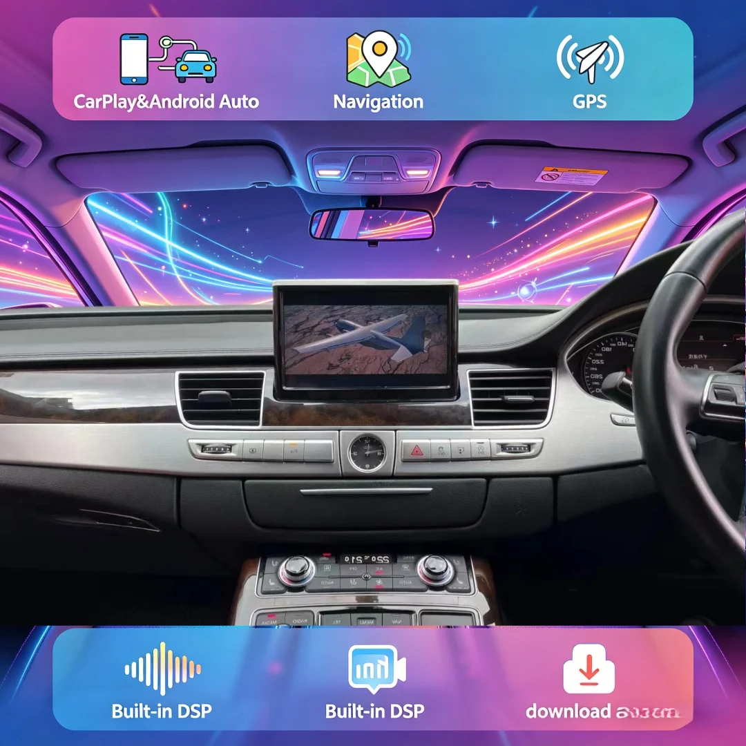 8inch DSP IPS Android 13.0 8GB +128GB 8Core For Audi A8 D4 2011-2017 Wireless Carplay Multimedia Player GPS Radio Bluetooth Wifi
8inch DSP IPS Android 13.0 8GB +128GB 8Core For Audi A8 D4 2011-2017 Wireless Carplay Multimedia Player GPS Radio Bluetooth Wifi