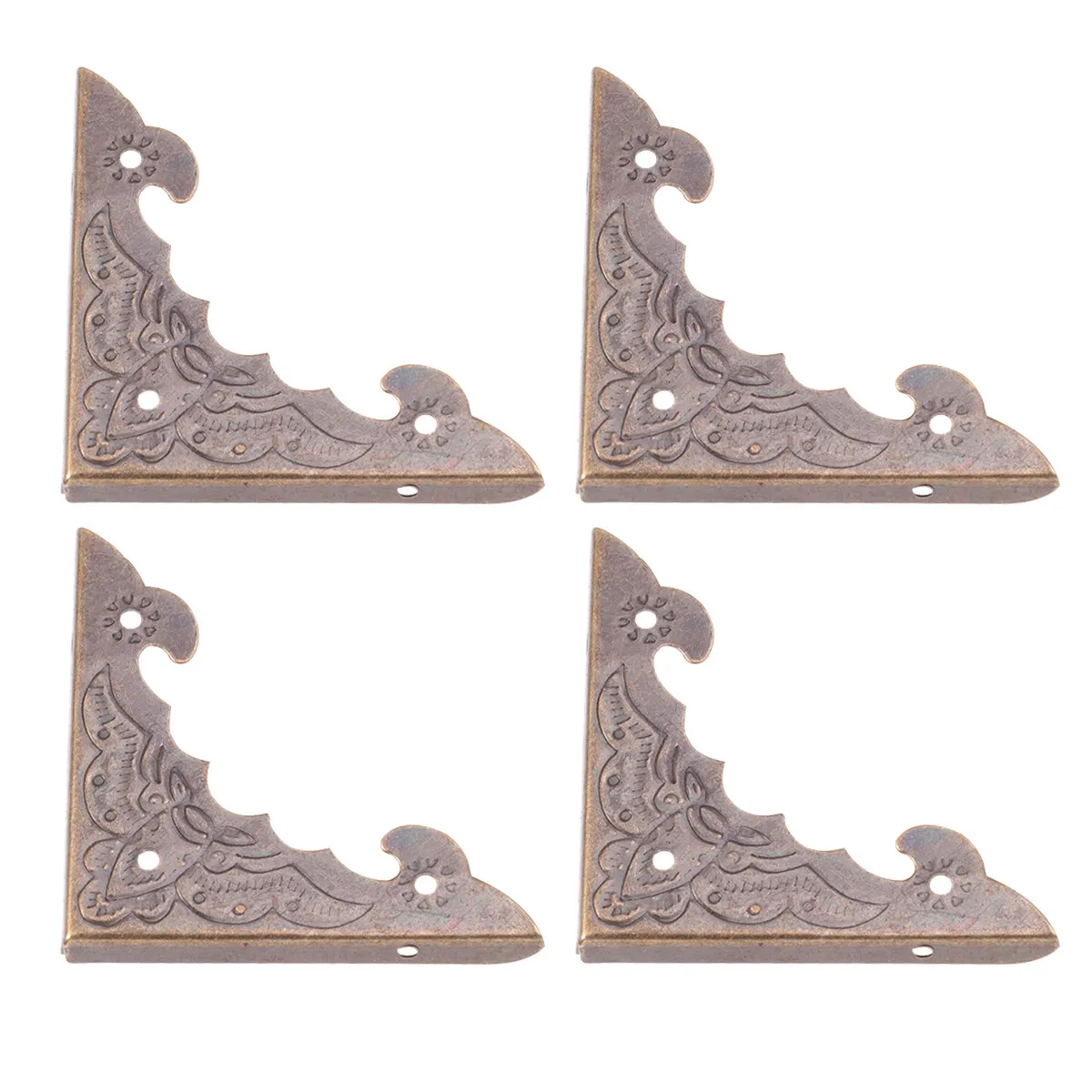 4Pcs Elegant Angel-Shaped Retro Corner Protectors for Jewelry Boxes Furniture TV Stands Ottomans Nightstands Desk Table Wooden
4Pcs Elegant Angel-Shaped Retro Corner Protectors for Jewelry Boxes Furniture TV Stands Ottomans Nightstands Desk Table Wooden