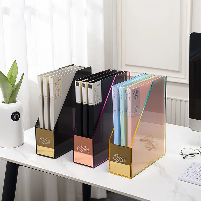 A4 Size Clear Acrylic Stackable Document Organizer Color Desk Letter Tray Office Desktop File Paper Holder Book Storage Rack
A4 Size Clear Acrylic Stackable Document Organizer Color Desk Letter Tray Office Desktop File Paper Holder Book Storage Rack