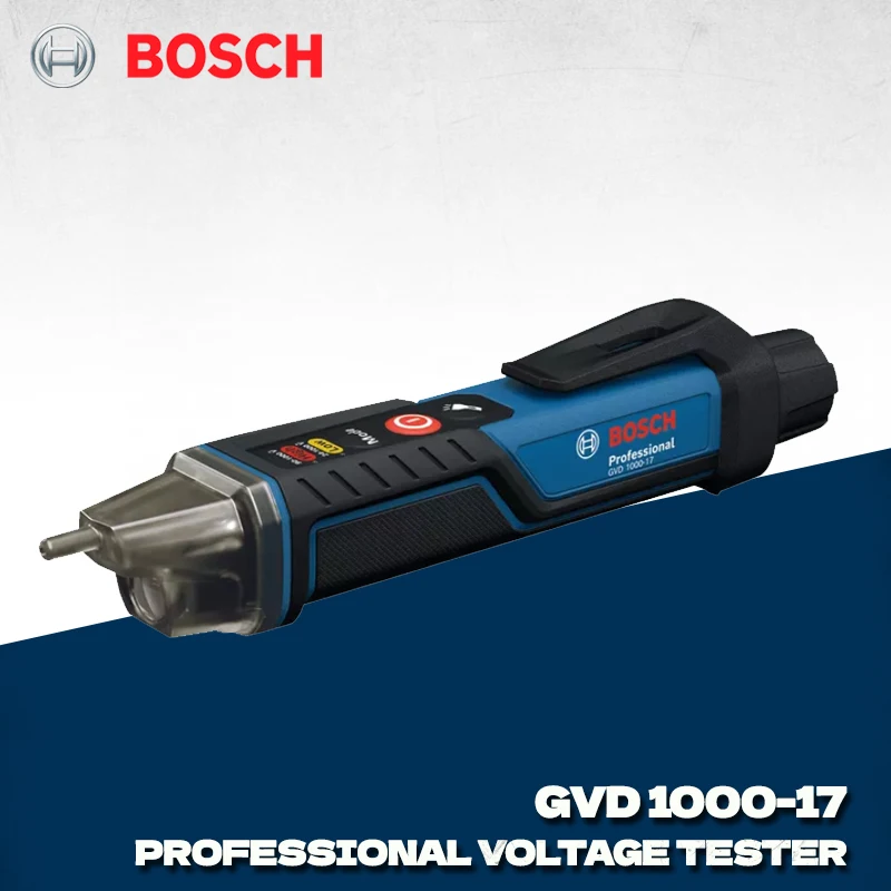 BOSCH GVD1000-17 Professional Non-contact Voltage Tester Rugged IP67 Rating Waterproof Dustproof Power Tool Accessories
BOSCH GVD1000-17 Professional Non-contact Voltage Tester Rugged IP67 Rating Waterproof Dustproof Power Tool Accessories