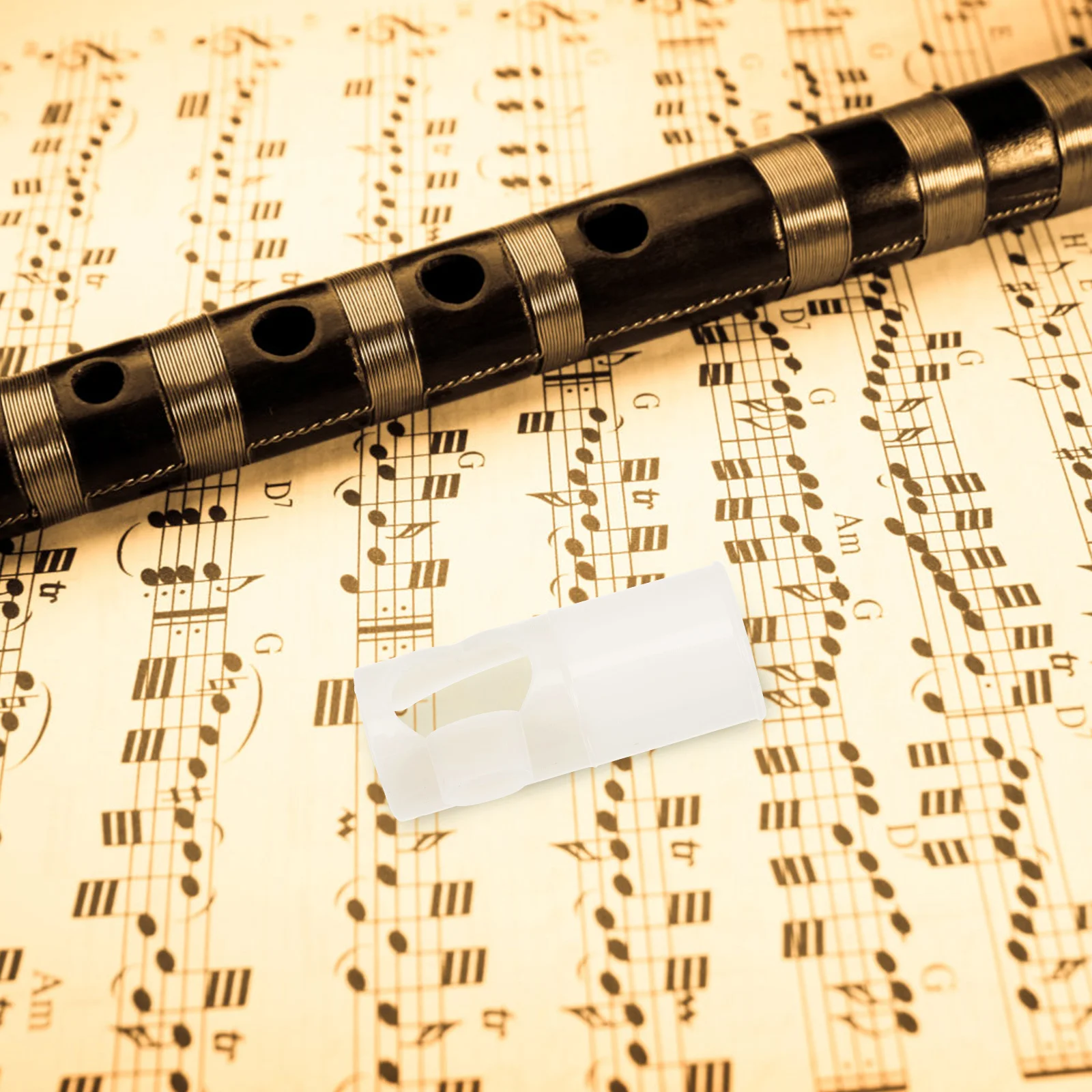 Flute Aid Learning Mouthpiece Beginner Durable ABS Transparent Practical Trainer Tool for Flute Skill Practice Music Instrument
Flute Aid Learning Mouthpiece Beginner Durable ABS Transparent Practical Trainer Tool for Flute Skill Practice Music Instrument