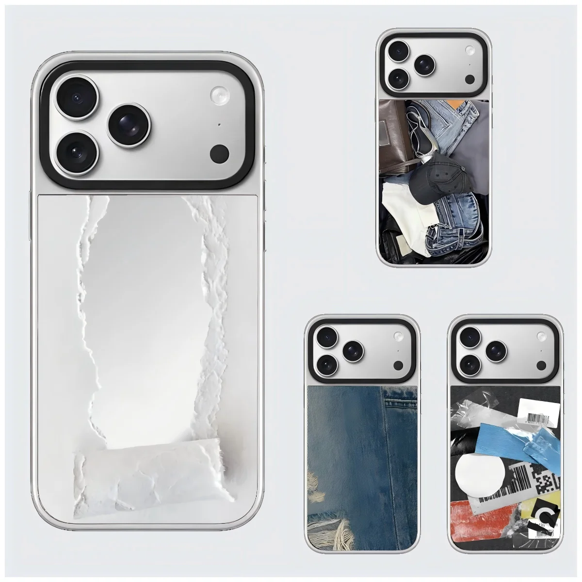 Denim Print Pattern Silver Border Magnetic Phone Case Cover for IPhone 12 13 14 15 16 17 Pro Max Case for IPhone 17Pro
Denim Print Pattern Silver Border Magnetic Phone Case Cover for IPhone 12 13 14 15 16 17 Pro Max Case for IPhone 17Pro