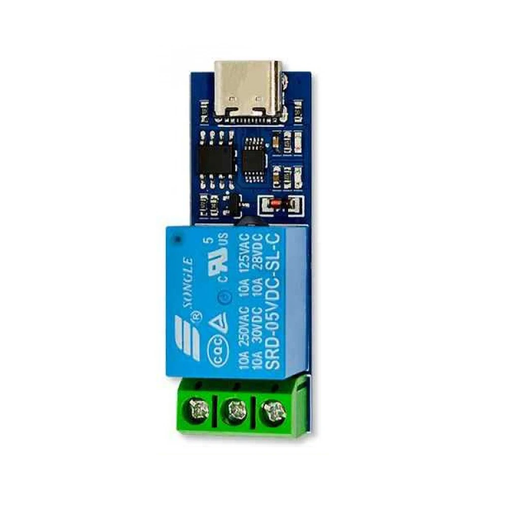 Type-C Version LCUS-1 DC Relay ModuleSwitch Onboard CH340 Control Chip Relay with LED Indicator Computer Serial Port Control
Type-C Version LCUS-1 DC Relay ModuleSwitch Onboard CH340 Control Chip Relay with LED Indicator Computer Serial Port Control