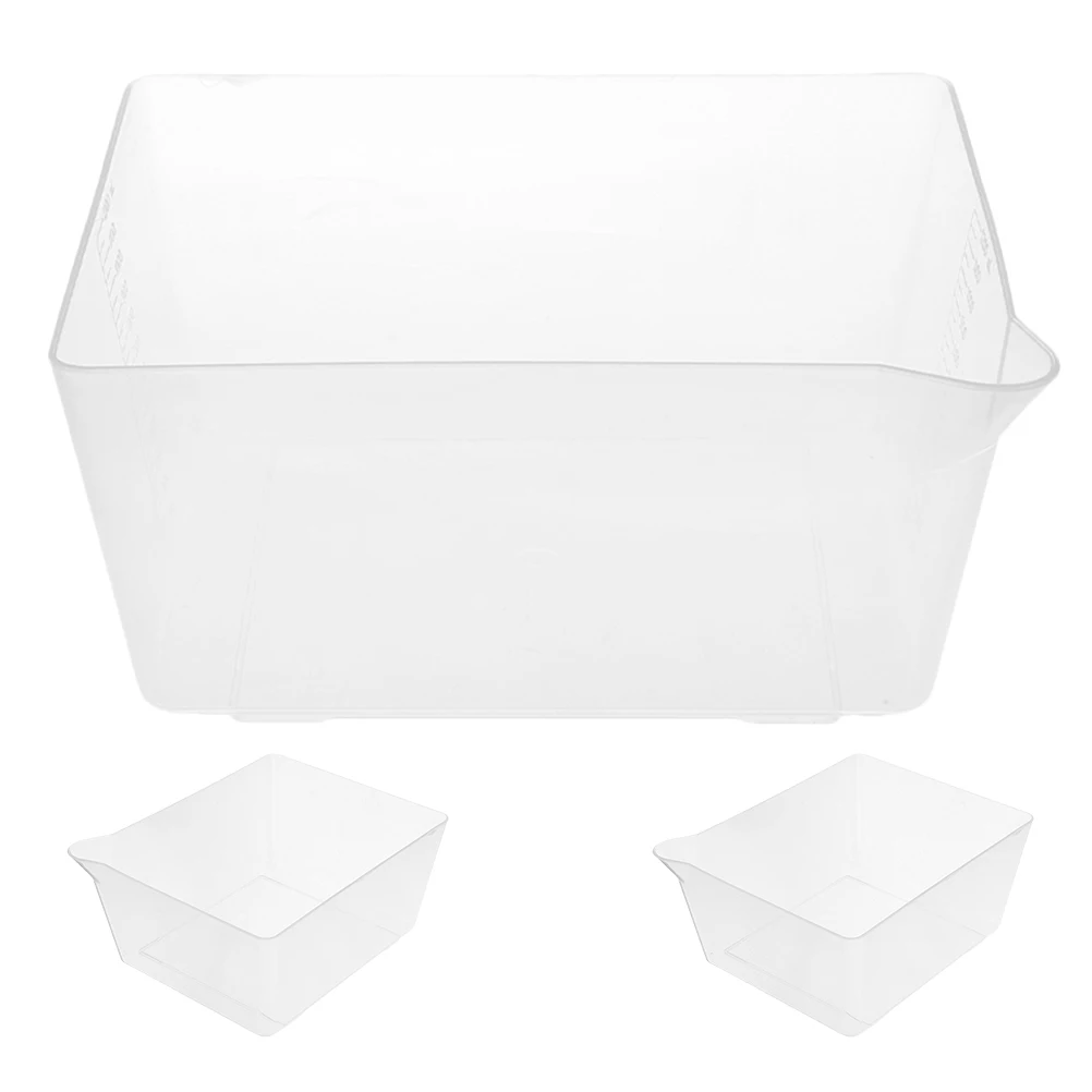 3pcs Electronic Scale Tray Clear Plastic Bowls Measurement Markings Kitchen Weighing Dishes Reusable Food Tray Digital Scales
3pcs Electronic Scale Tray Clear Plastic Bowls Measurement Markings Kitchen Weighing Dishes Reusable Food Tray Digital Scales