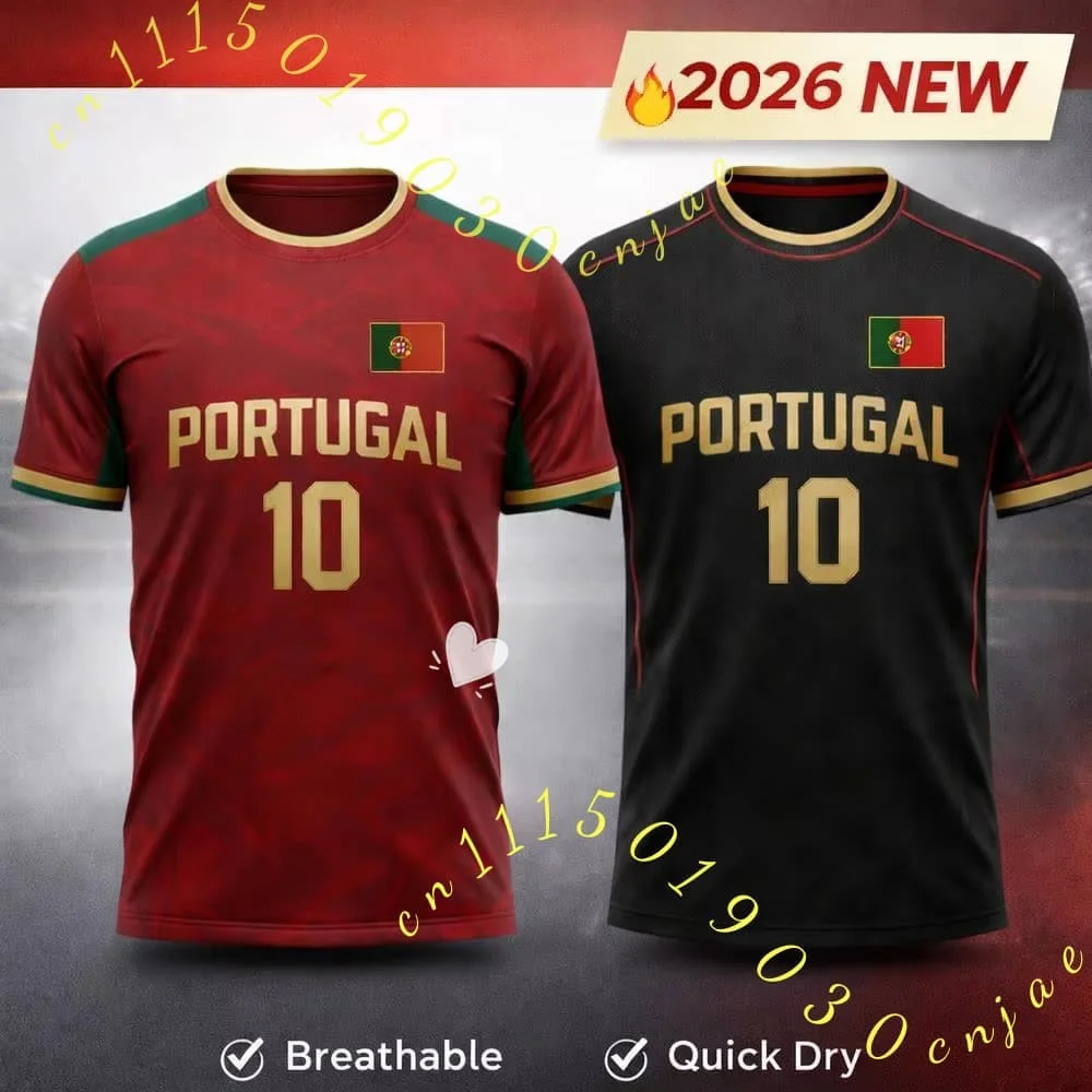 2026 New Portugal Flag Print Jersey Men's Breathable Quick-Drying Sportswear Summer Unisex Training Apparel Adult Fan T-Shirt
2026 New Portugal Flag Print Jersey Men's Breathable Quick-Drying Sportswear Summer Unisex Training Apparel Adult Fan T-Shirt