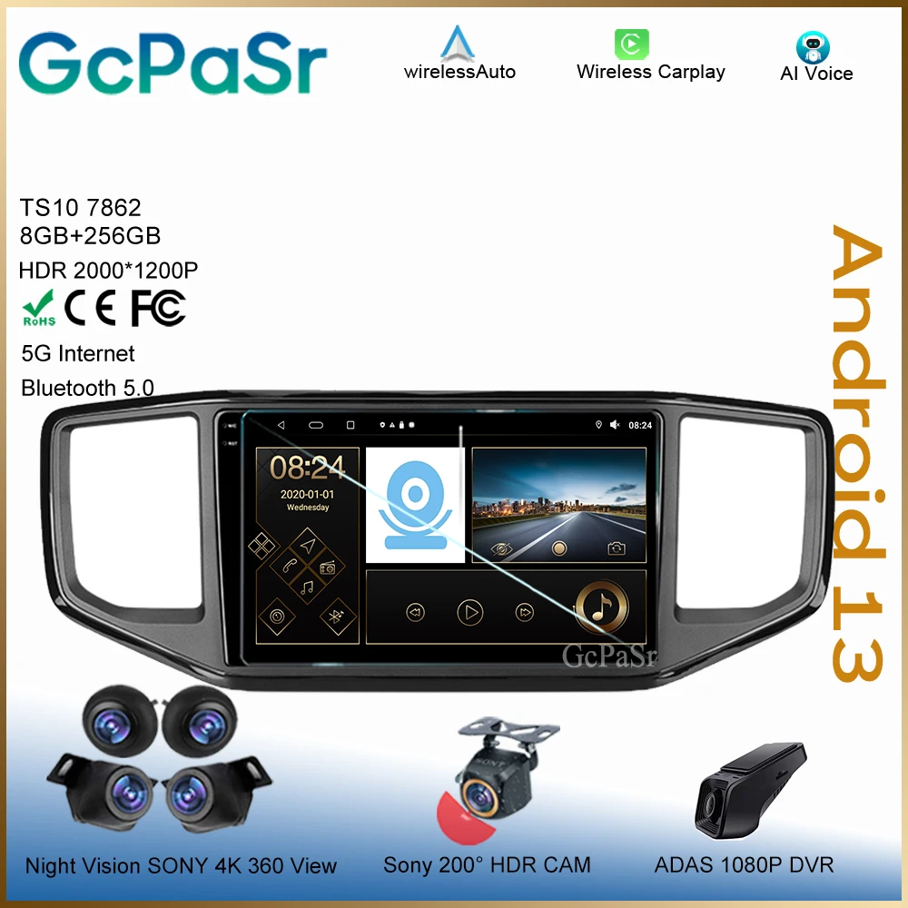 5G 7862 Android для Volkswagen Amarok 1 2016 - 2020 Carplay стерео радио Автомобильная сенсорная навигация видеоплеер экран автомобильного головного устройства
5G 7862 Android для Volkswagen Amarok 1 2016 - 2020 Carplay стерео радио Автомобильная сенсорная навигация видеоплеер экран автомобильного головного устройства