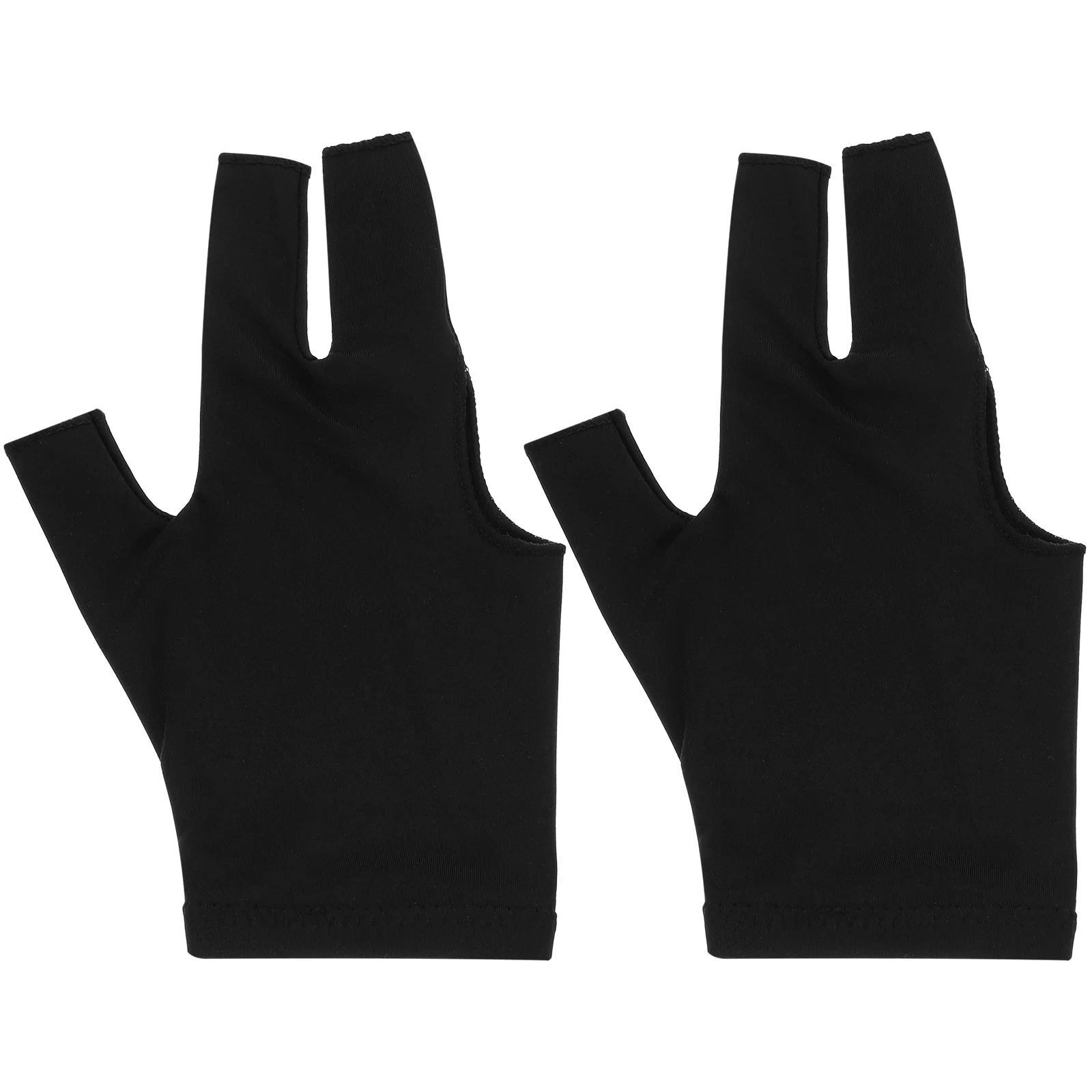 2pcs Three Finger Billiard Gloves Portable Snooker Accessories Comfortable Pool Sports Fishing Left H Black
2pcs Three Finger Billiard Gloves Portable Snooker Accessories Comfortable Pool Sports Fishing Left H Black