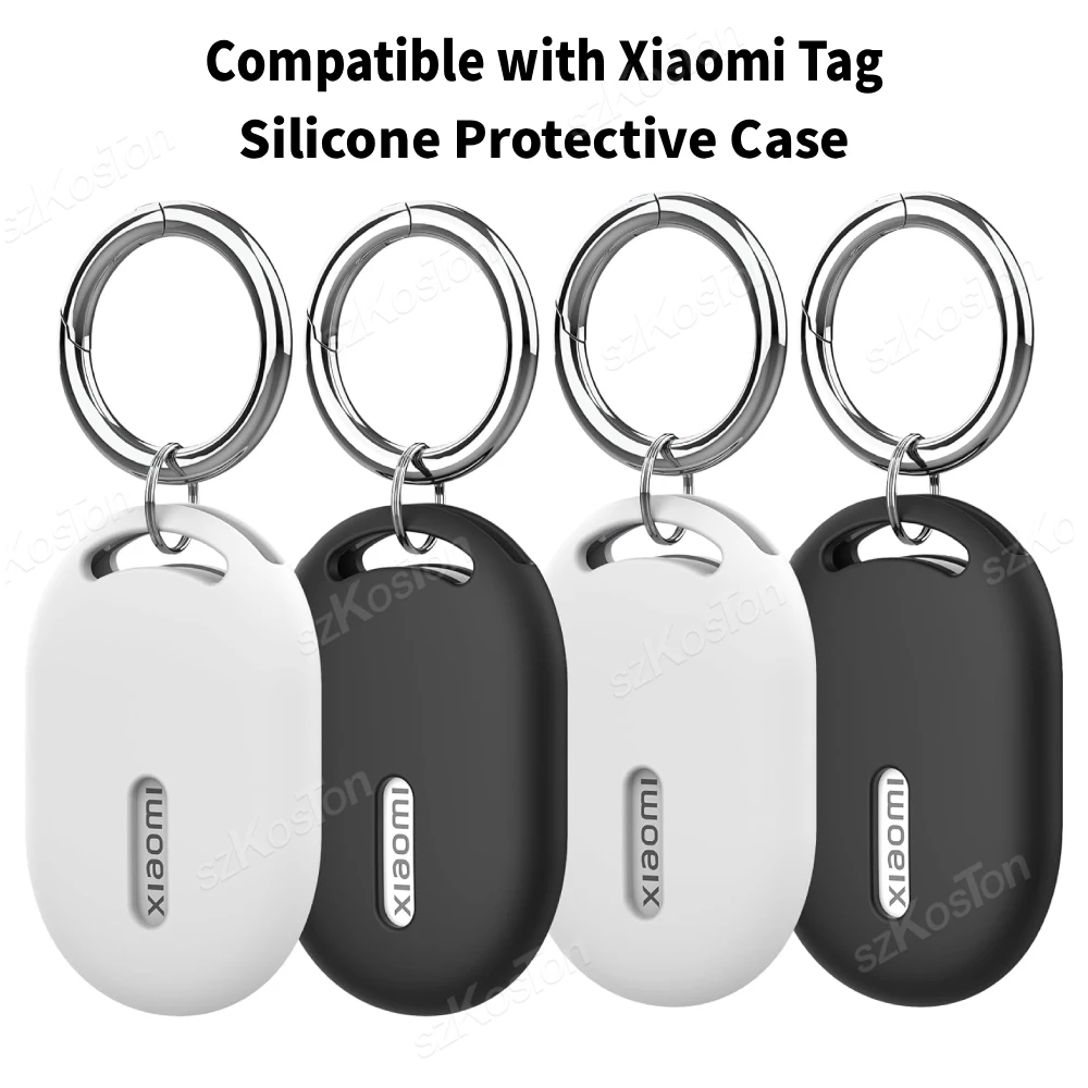 2-4 Pack Silicone Protective Case Compatible with Xiaomi Tag Anti-Loss Locator Anti-Scratch Soft Protection Cover with Keychain
2-4 Pack Silicone Protective Case Compatible with Xiaomi Tag Anti-Loss Locator Anti-Scratch Soft Protection Cover with Keychain