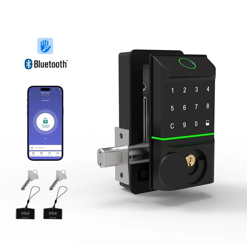 American Standard Deadbolt Smart Door Lock Fingerprint Digital TTlock Smart Locks For Front Door
American Standard Deadbolt Smart Door Lock Fingerprint Digital TTlock Smart Locks For Front Door