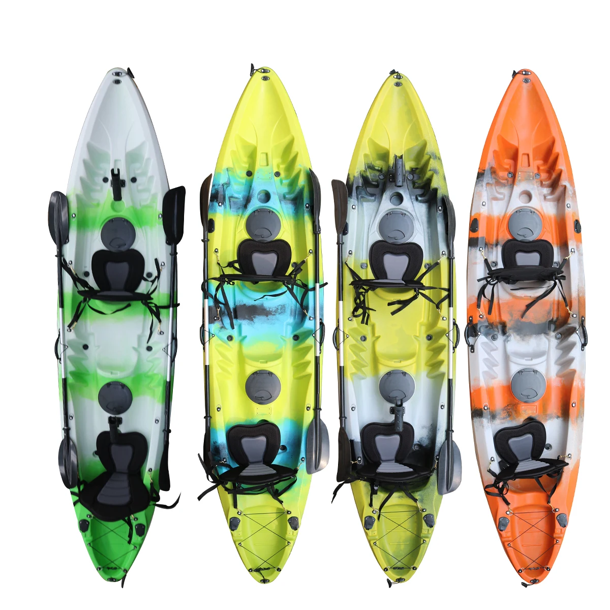 Fishing Sit Kayaks for Sale on Top Canoe LLDPE Plastic 2 Person Double Seat 2 Person 12FT Canoe 3 Years Mako 10 Kano
Fishing Sit Kayaks for Sale on Top Canoe LLDPE Plastic 2 Person Double Seat 2 Person 12FT Canoe 3 Years Mako 10 Kano