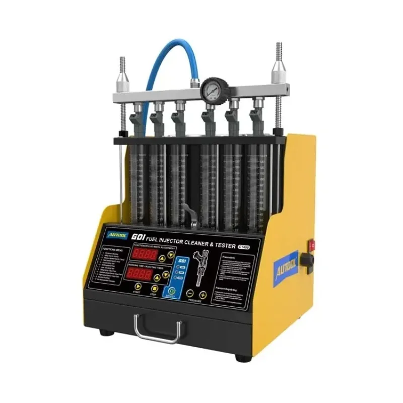 AUTOOL GDI Injector Tester Cleaner CT400 Ct 400 110V 220V Car Injector Cleaning Machine For Diagnostic Tools
AUTOOL GDI Injector Tester Cleaner CT400 Ct 400 110V 220V Car Injector Cleaning Machine For Diagnostic Tools