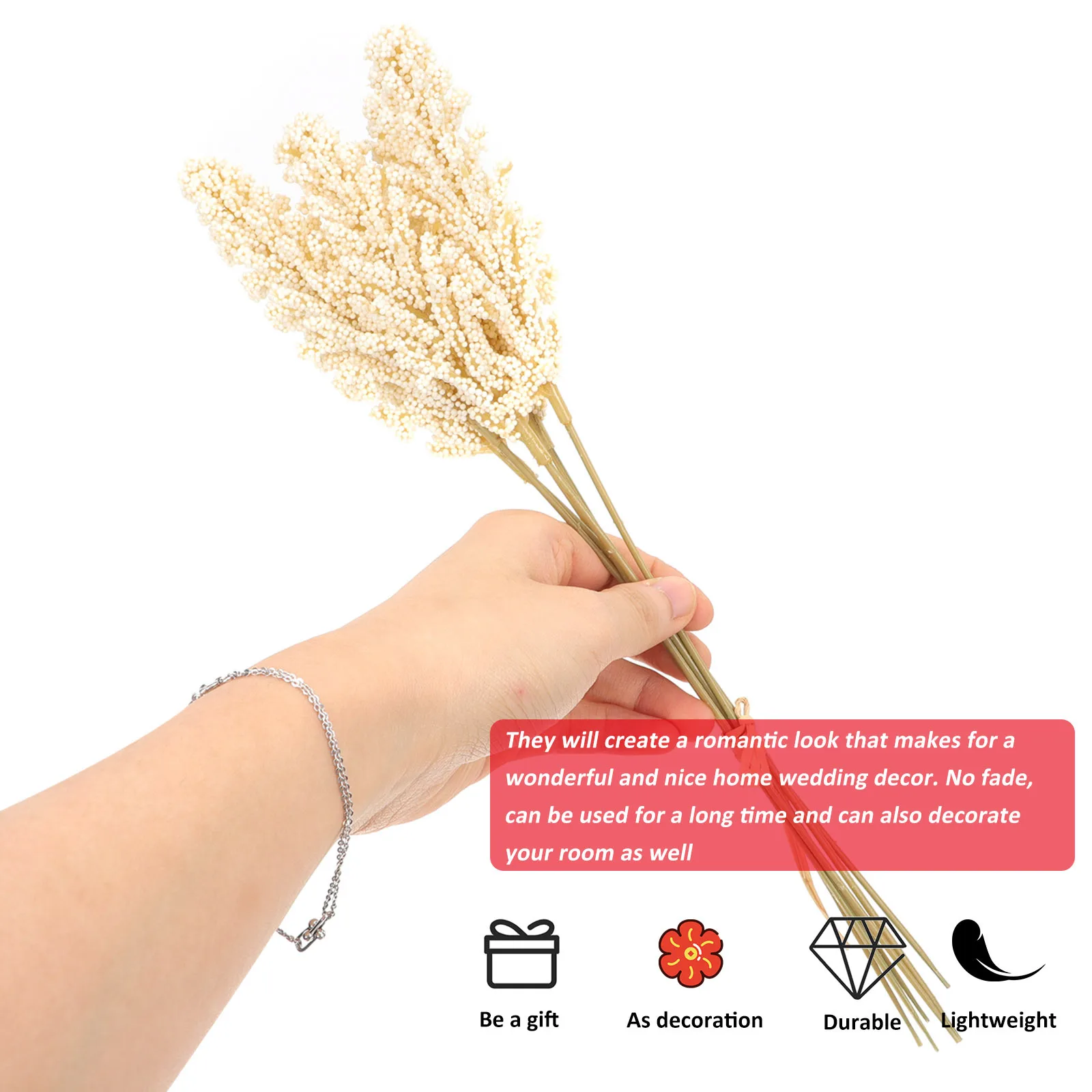 Artificial Wheat Stems Fake Dried Wheat Stalks For Home Wedding Decor Bundle Vibrant Natural Looking Flower Arrangements
Artificial Wheat Stems Fake Dried Wheat Stalks For Home Wedding Decor Bundle Vibrant Natural Looking Flower Arrangements