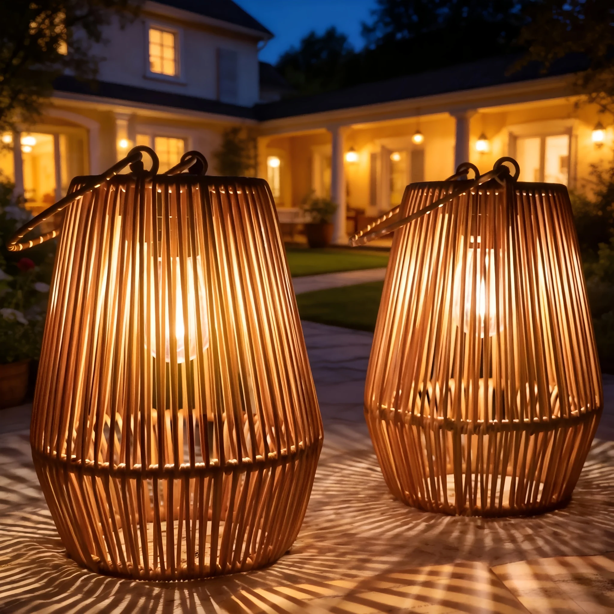 2CPS, Solar Lanterns, Outdoor Hanging Handmade Bamboo Rattan Garden Lights, Halloween Decorative Lanterns, Bohemian Style, Suitable for Balcony, Garden, Terrace, Suitable for Halloween And Christmas And Other Kinds Of Holiday Decorations
2CPS, Solar Lanterns, Outdoor Hanging Handmade Bamboo Rattan Garden Lights, Halloween Decorative Lanterns, Bohemian Style, Suitable for Balcony, Garden, Terrace, Suitable for Halloween And Christmas And Other Kinds Of Holiday Decorations