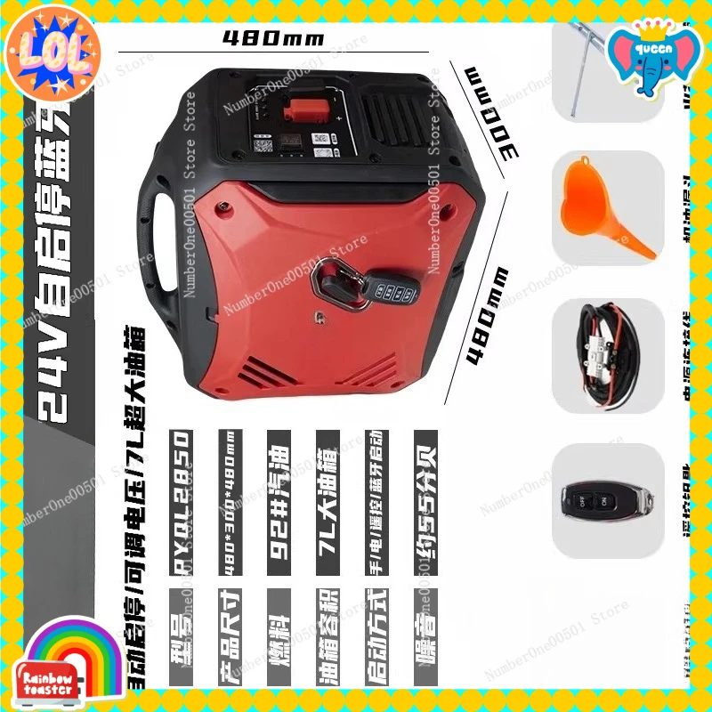 Dual Fuel Truck Generator 12V Auto Start Gas CNG LNG Power Unit w Bluetooth Lithium Battery Special PYQL2850
Dual Fuel Truck Generator 12V Auto Start Gas CNG LNG Power Unit w Bluetooth Lithium Battery Special PYQL2850