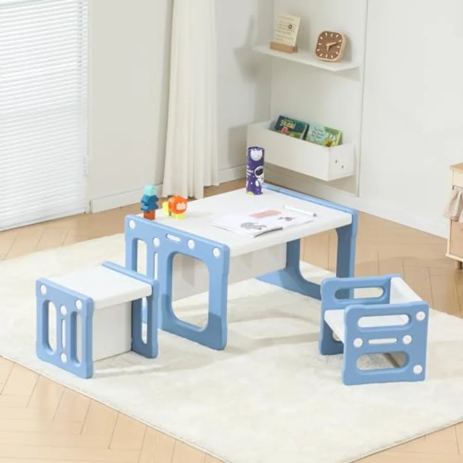 Height-Adjustable Montessori Table and Chair Set for Ages 3-8 Wooden Table and Chairs in Natural Finish Ideal for Daycare and C
Height-Adjustable Montessori Table and Chair Set for Ages 3-8 Wooden Table and Chairs in Natural Finish Ideal for Daycare and C