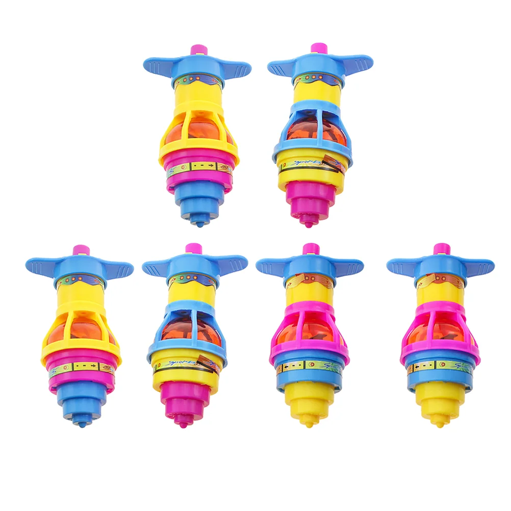 6 Pcs Children Toys Spinning Top Children’s Plastic Gyro Desktop Light up Gyroscope
6 Pcs Children Toys Spinning Top Children’s Plastic Gyro Desktop Light up Gyroscope